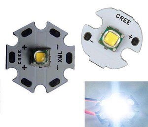 1x10w High Power Cree Xml T6 U2 Cold White Led Emitter Diode Chip With 16mm 20mm Ebay