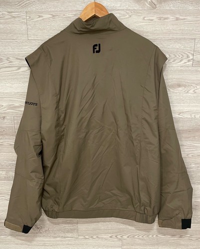 DRYJOYS by FJ Footjoy Full Zip Windbreaker Jacket Men’s XL Golf Pockets - Picture 3 of 10
