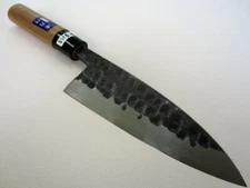 JAPAN SEKI hand made Chef Knife White Steel SHIROGAMI Deba Fish blade 150mm 5.9"