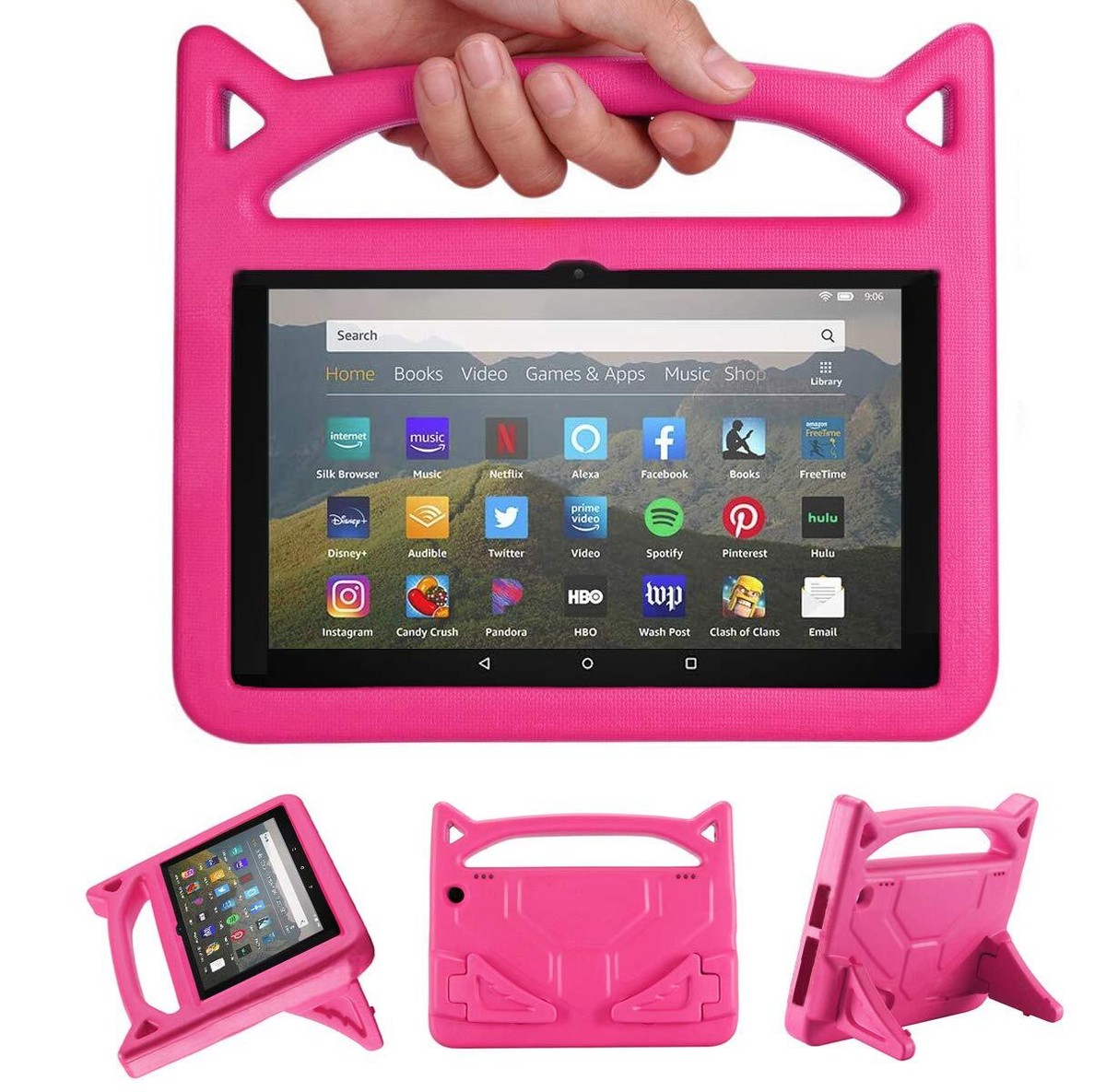 Fire HD 8 CaseFire HD 8 Tablet Case for Kids12th/10th Gen2024/2022