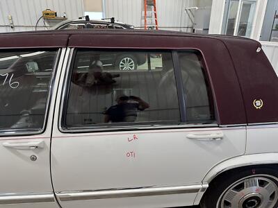 91-93 CADILLAC DEVILLE DRIVER LEFT REAR SIDE DOOR WHITE/DARK