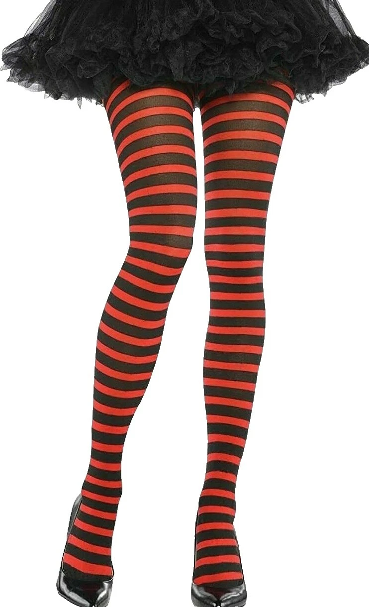Mariposa de nylon Pantimedias y medias a rayas para Mujeres