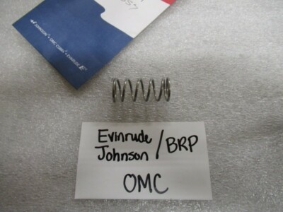 E10 OMC Evinrude Johnson 303357 0303357 Spring OEM New Factory Boat Parts