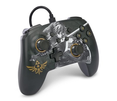 PowerA - Enhanced mit Kabel Controller für Nintendo Switch - Battle-Ready Link