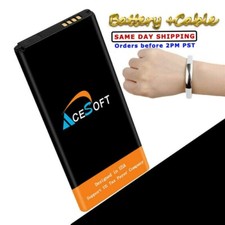 AceSoft 7220mAh Battery  Micro USB Cable for Samsung Galaxy Note 4 SM-N910A USA