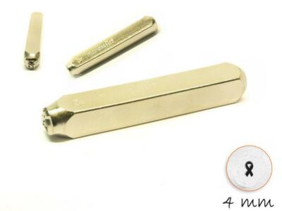 Schleife Design-Stempel Schlagstempel, Impressart, Schriftgröße: 4 mm