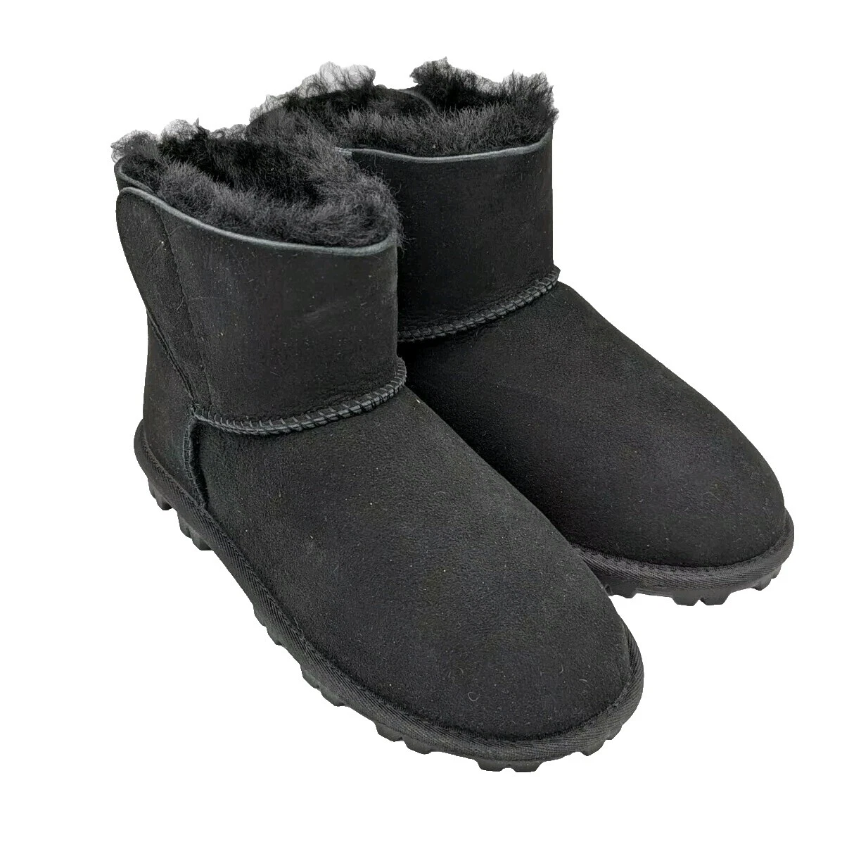 Bota Negro Azul Zapatos para Niñas