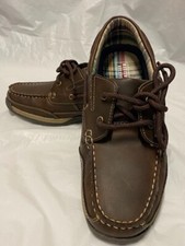 Boys Madison Avenue Bobby Brown/Tan Loafers- Preowned in Box