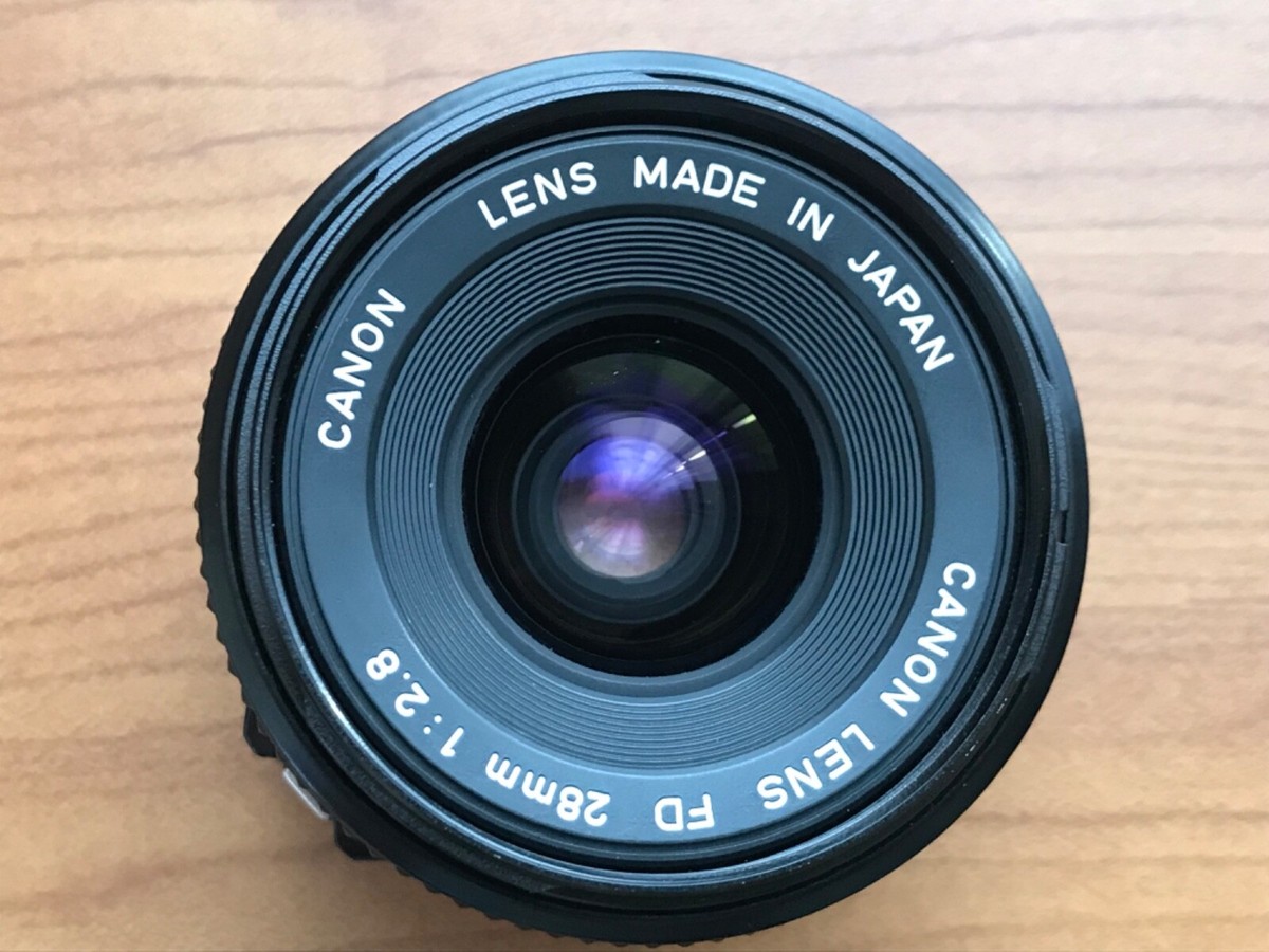 ★超美品★ キャノン CANON NEW FD 28mm F2.8 #19235 売り切れ CANON New FD 28mm F2.8（中古 FL・FD・NFDマウント