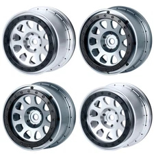 4.3" Aluminum CNC Beadlock Wheel Rim Hub for RC 1/5 MAXX DBXL E2.0,DBXL Gas