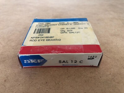 SKF SAL 12 C MAINTENANCE FREE ROD ENDS WITH MALE THREAD