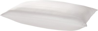 Luxus Satinstreifen 1,2, 4er Pack Kissen | weich, mittel, feste Stütze - 46x74 cm