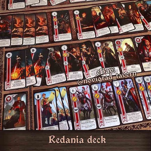 Gwent 2.0 - Witcher - 5 decks with fixed game balance + 5 new decks. PREMIUM ED. - Afbeelding 13 van 14