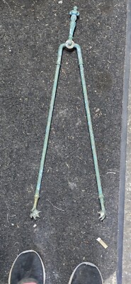 Vintage, Solid Brass Fire Tongs, Coal, Wood | eBay