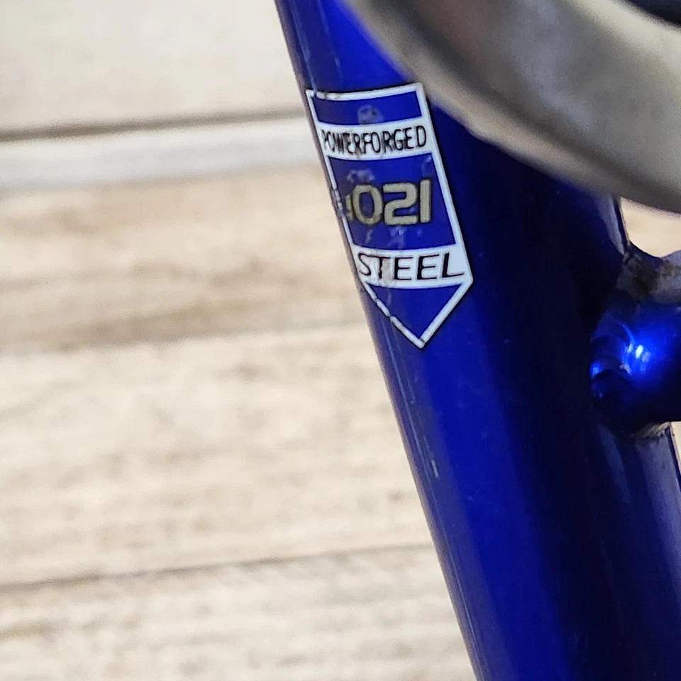 Cuadro y horquilla Mongoose PRO DX 3.1 azul años 90 ruedas XL 26" MTB Foto 4 de 4