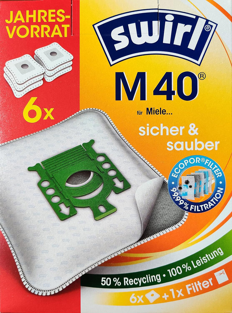 Swirl S67 Staubsaugerbeutel - 6er Pack online kaufen | eBay
