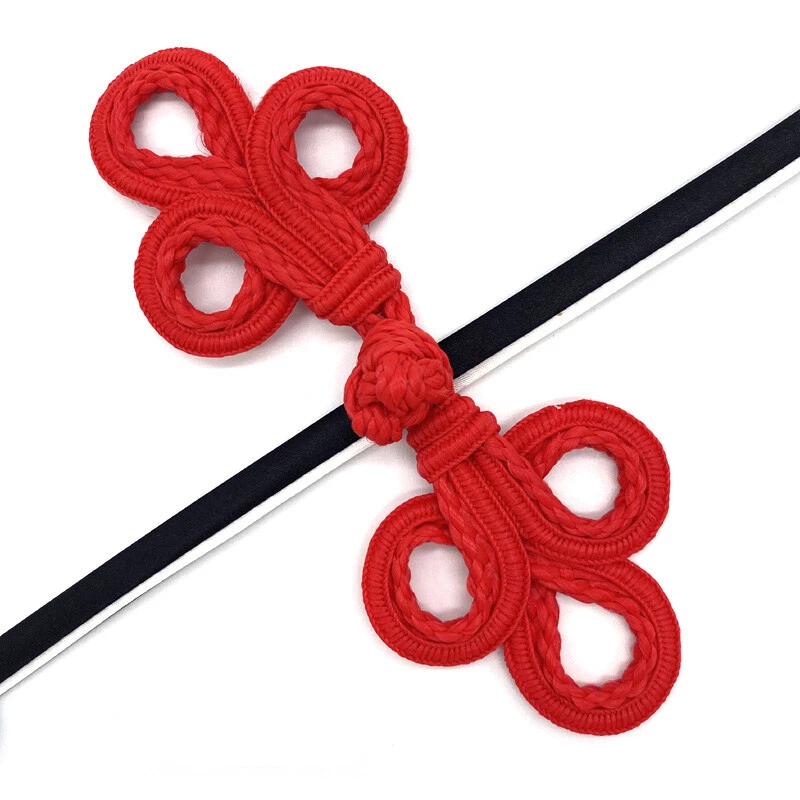 1PC Chinese Knots Frog Buttons Sewing Closure Fasteners Costumes Tang Suit Cloak - Image 2 of 4
