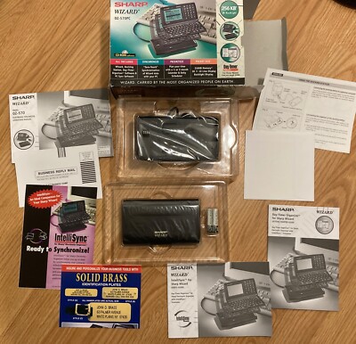 Sharp Wizard 0Z-570PC Day-Timer Organizer PDA Retro Computer