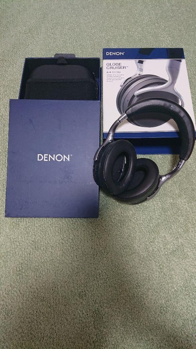 DENON Wireless Headphones AH-GC20 W/ Box From Japan | eBay