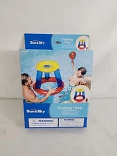 Sun & Sky Floating Hoop Pool Basketball Inflatable Hoop