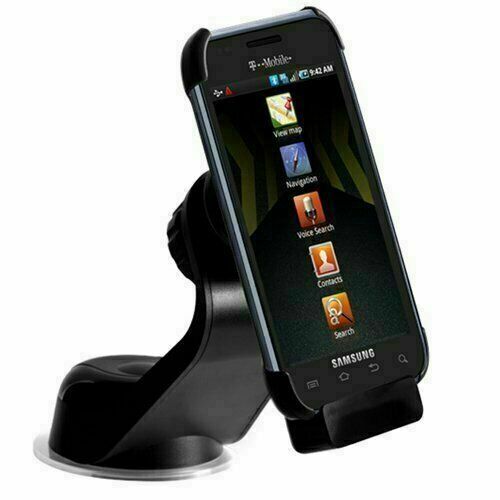 Samsung Galaxy S Vibrant T959 Car Mount with Built-in Charging & Fitted Cradle - Picture 2 of 5