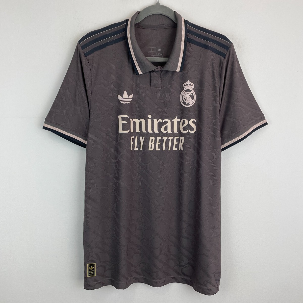Real Madrid 2024/25 Adidas HEAT.RDY Third Football Shirt Soccer