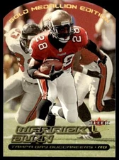 2000 Ultra: Gold Medallion 77G Warrick Dunn Tampa Bay Buccaneers Football Card