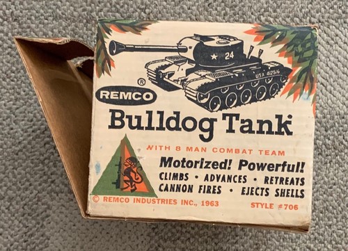 REMCO BULLDOG TANQUE MONKEY DIVISION 706 1963 EN CAJA FUNCIONA - Imagen 5 de 12