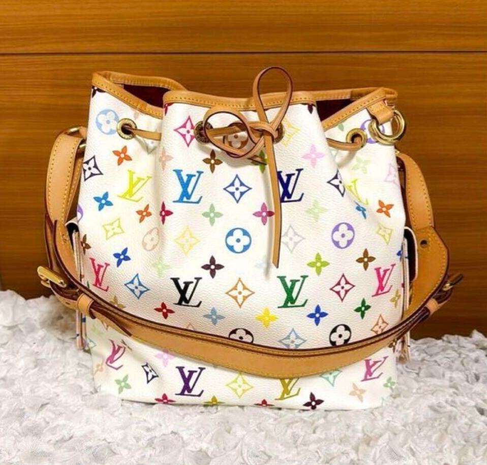 Louis Vuitton Petit Noe Multicolor M42229 Shoulder Bag Auth | eBay