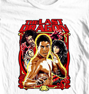 The Last Dragon T Shirt Retro 1980 S Movie 100 Cotton Graphic Tee Karate Ebay