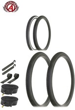 ALTA BICYCLE WIRE BEAD TIRES 24 x 1-3/4 S7 SCHWINN CLASSIC MINI BRICK 8pc SET.