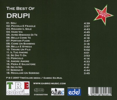 DRUPI - THE BEST OF DRUPI   CD NEU