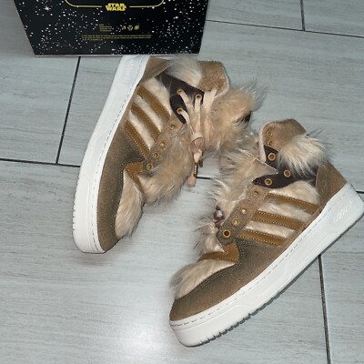 Adidas Star Wars Chewbacca Trainers Sneakers Shoes Size Men\'s‎ 8 Brown Adidas Rivalry Hi Star Wars Chewbacca Brown FX9290 Fashion  main image 3