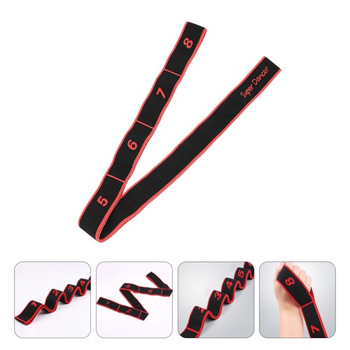 2 Pcs Yoga Ceinture Extensible Fitness Élastiques Exercice Bandes officiel Sangles