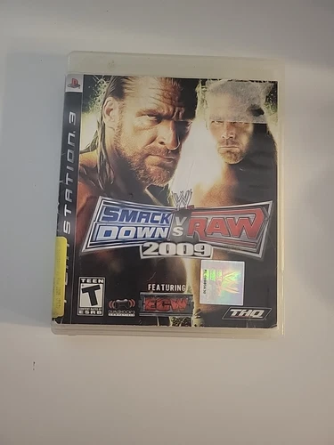 💥WWE Smackdown vs Raw 2009 PS3 PlayStation 3