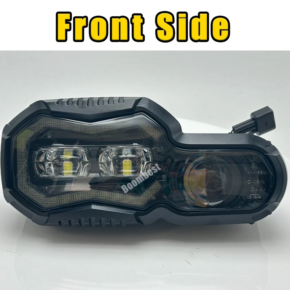 LED Headlight Assembly DRL High Low Beam For BMW F650GS F800GS Adv F800R F700GS - Image 2 of 4