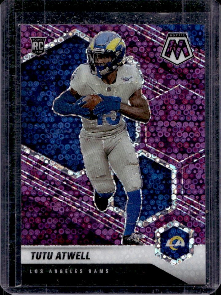 Tutu Atwell Panini Mosaic #320 No Huddle Purple