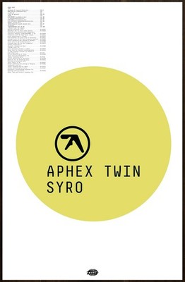 Aphex Twin SYRO ポスター（A2サイズ） APHEX TWIN Syro Ltd Ed New RARE Poster Display! Electronica Techno