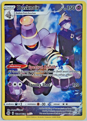 Dusknoir TG06/TG30 Holo Brilliant Stars Trainer Gallery NM OC - Pokemon TCG