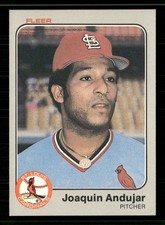 1983 Fleer #1 Joaquin Andujar