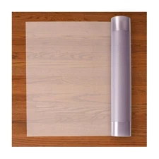 Premium Clear Floor Protector Mat – Heavy-Duty Plastic Vinyl Covering for Har...