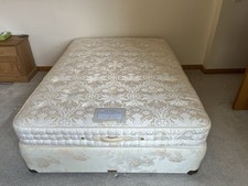 Vi-Spring Double Divan Bed Base and Mattress Set