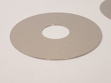 10 x piastra a specchio con foro rotondo tondo ad esempio per decorazione...