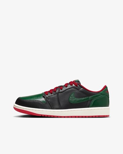 Nike Air Jordan 1 Low Retro OG Gorge Green Sneaker UK Größe 8,5 EU 43 CZ0775 036 - Bild 3 von 6