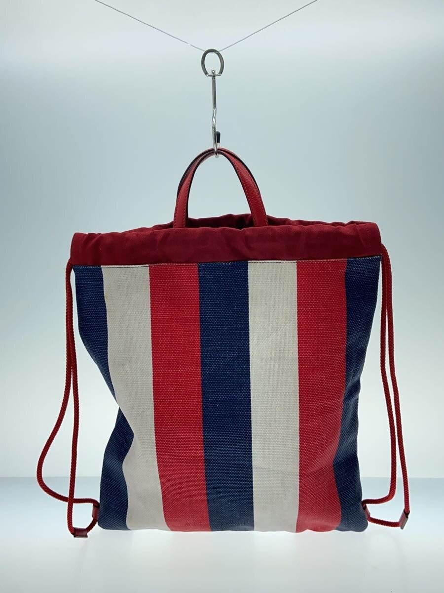 GUCCI Printed Medium Drawstring Multi color Strip… - image 3