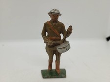 1930s GREY IRON  G83  LEAD DIME STORE  LEGION DRUMMER