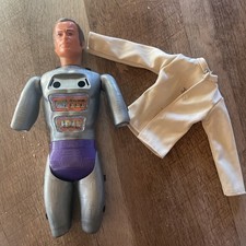 1976 Vintage The Six Million Dollar Man Steve Austin 13" Maskatron Action Figure