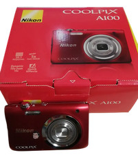Nikon digital camera COOLPIX A100RD Free Shipping with Tracking# New from Japan