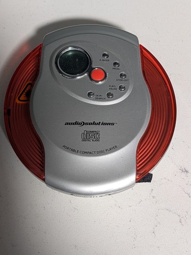 Vintage Audio Solutions ATC-549 Portable Compact Disc CD Player Orange, Works