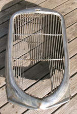 1936 Ford Pickup Panel Truck Grill Shell Original Patina Rod Rod Wall Art